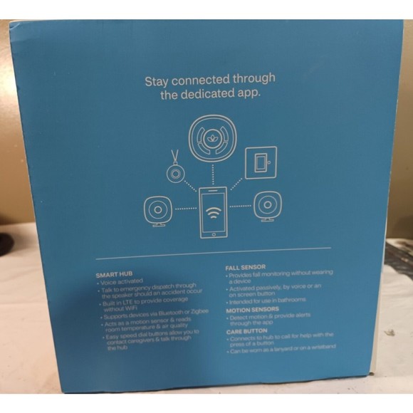 CVS Symphony Essential Bundle New Fall Sensor Motion Sensor Care Button - Picture 4 of 6